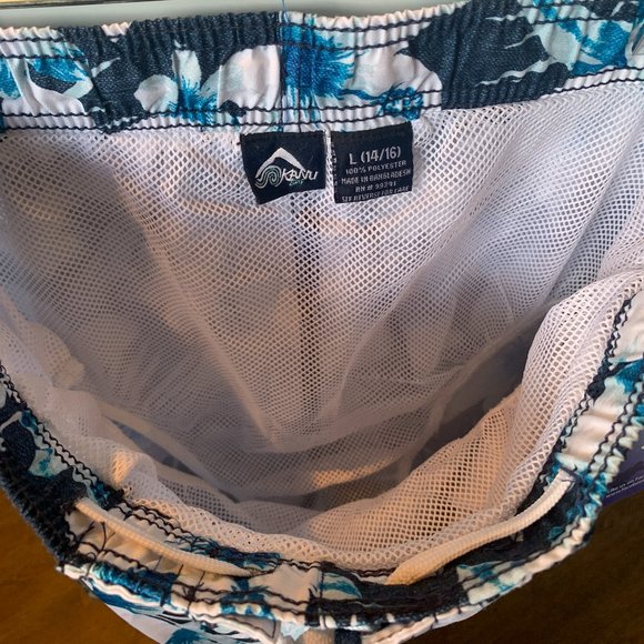 NWT Kanu Surf Boys Swim Trunks Size 14/16 - Picture 4 of 4